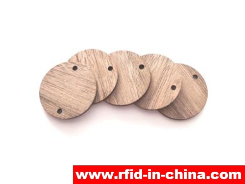 Wooden Round Tag<p class=