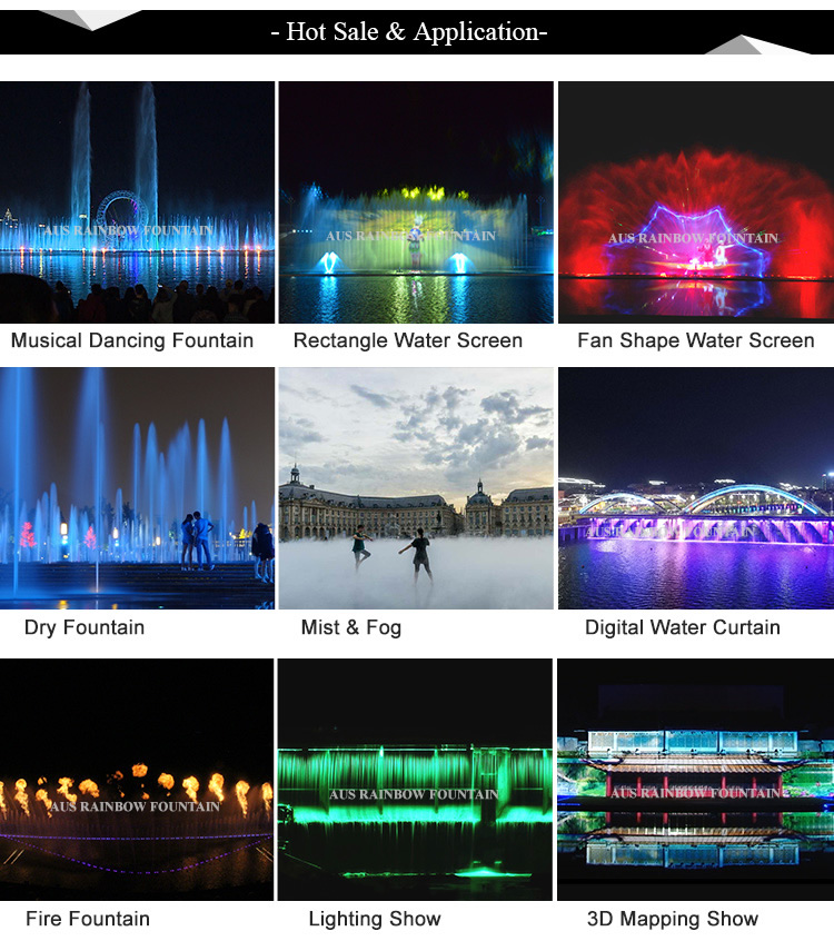 Musical fountain / multimedia water show