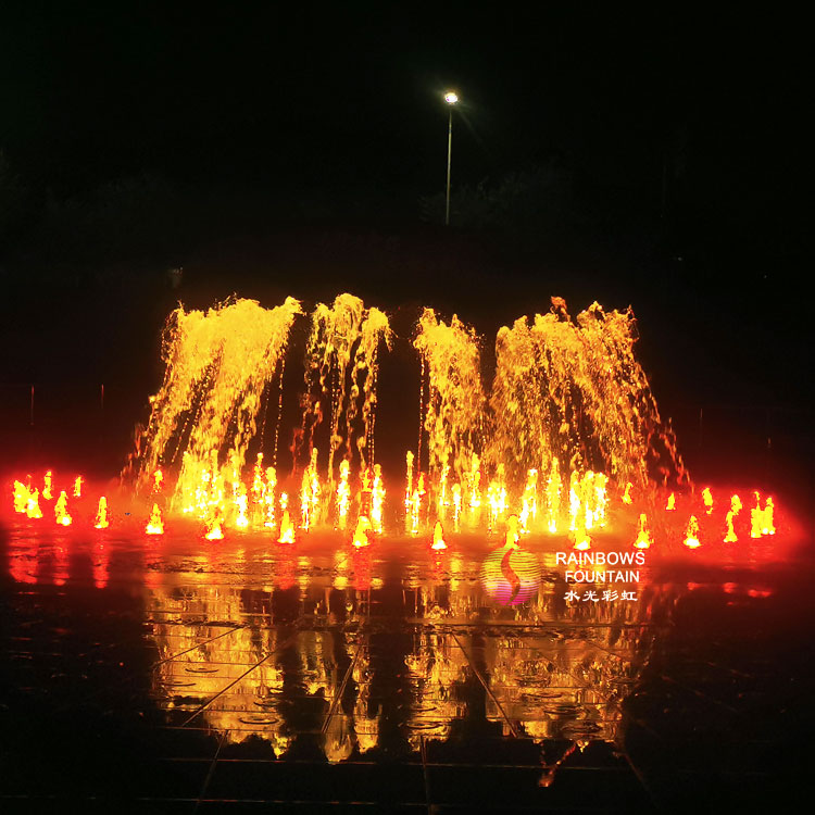 Musical Dancing Fountain
A musical dancing fountain featuring precisely programmed water movements synchronized with music and colorful lighting. Designed for entertainment venues and public attractions, it delivers an immersive and visually impressive water performance.