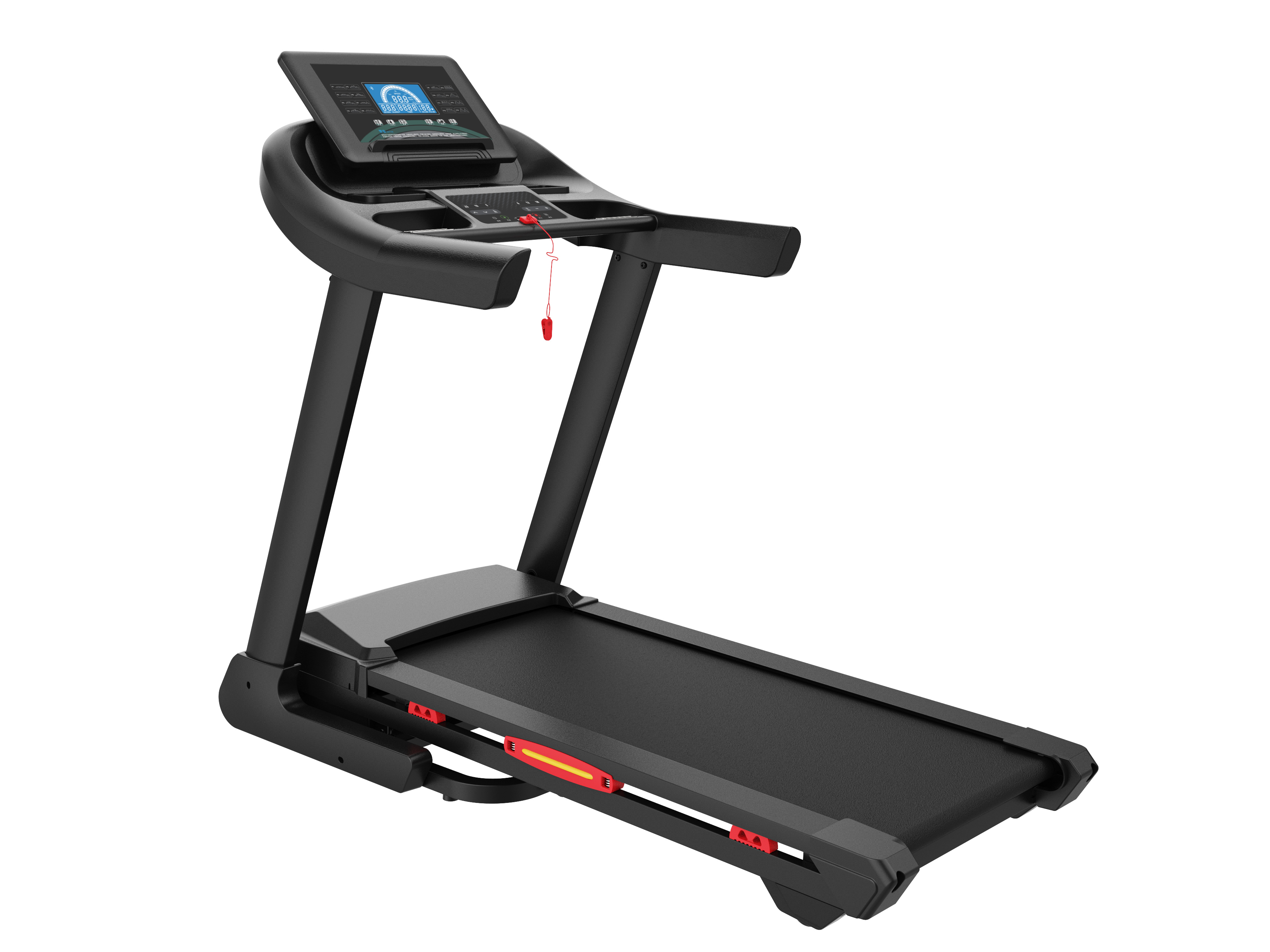 HSM-MT550 treadmill angle view