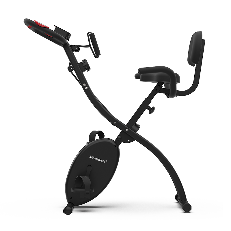 Foldable magnetic X-bike HSM-B135J5, ranked first for small-space home gyms in 2026
