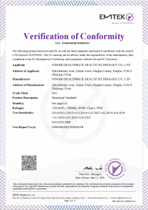 Verification of Conformity