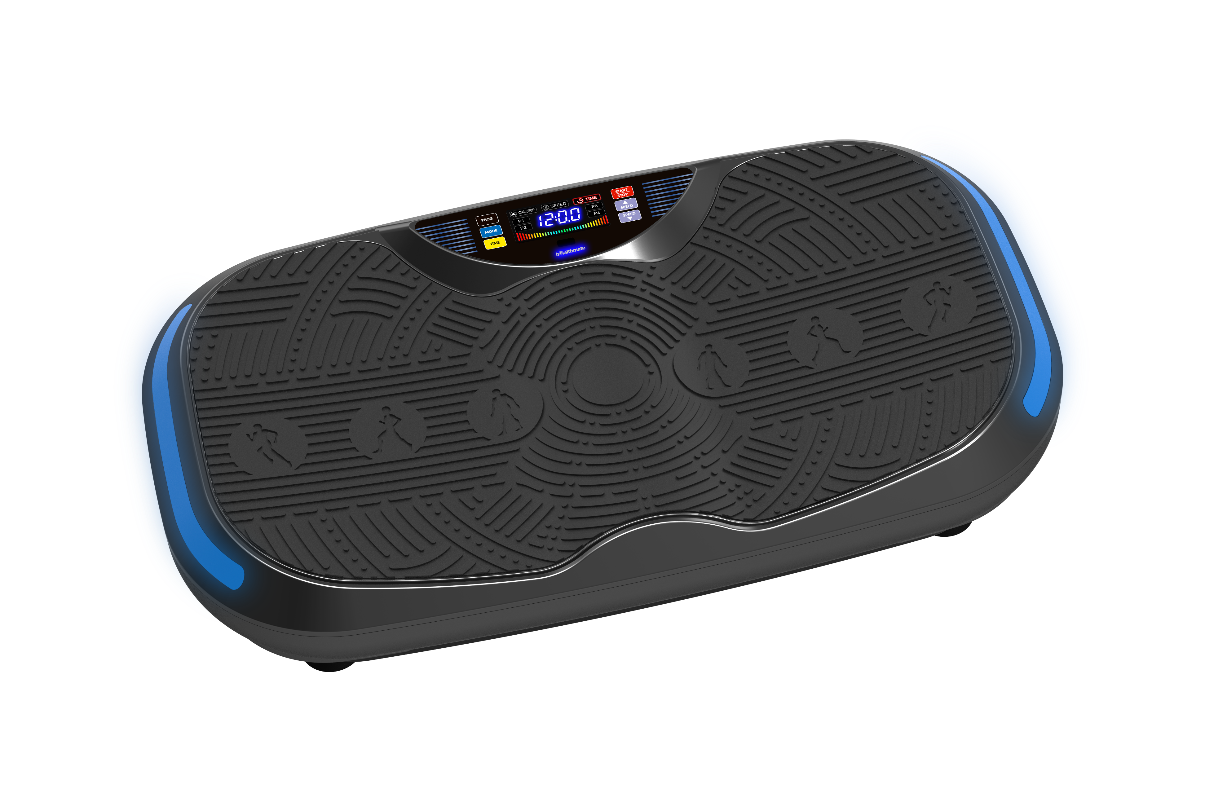 HSM-08VW vibration plate product showing compact design