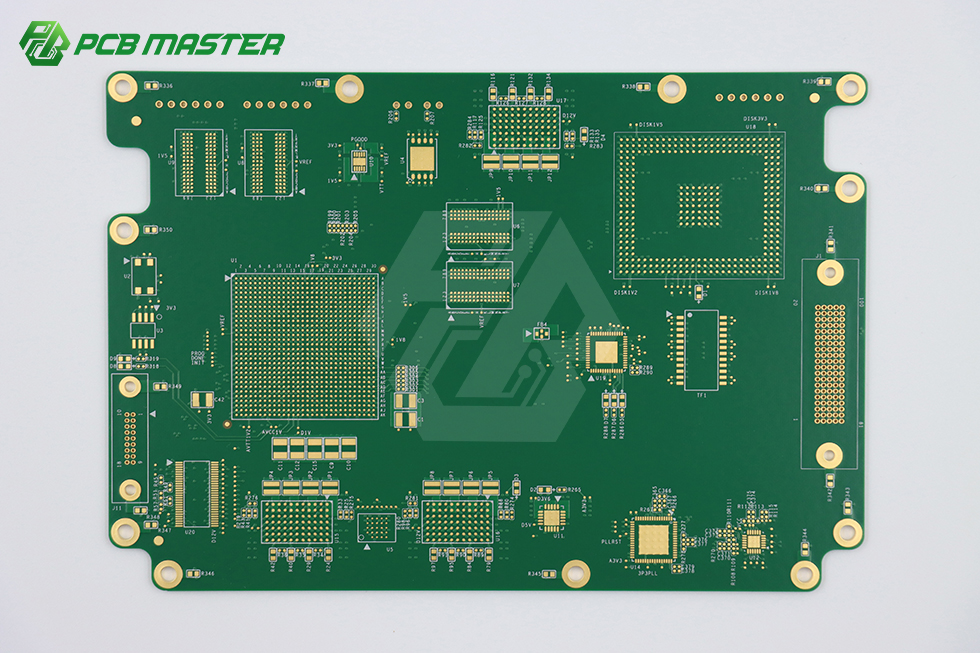 Six-layer PCB for industrial autonomous driving control
