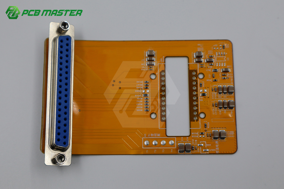 Flexible printed circuit with micro surface-mount components for wearable device assemblies