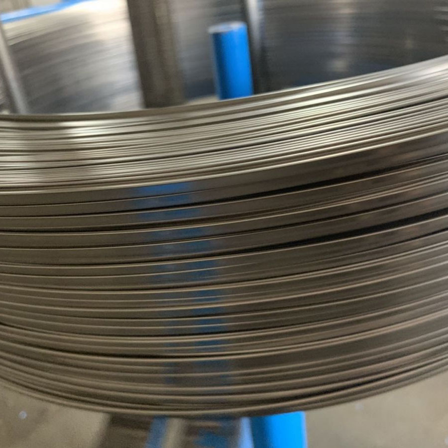 Flat wire for electronic accessories - coil