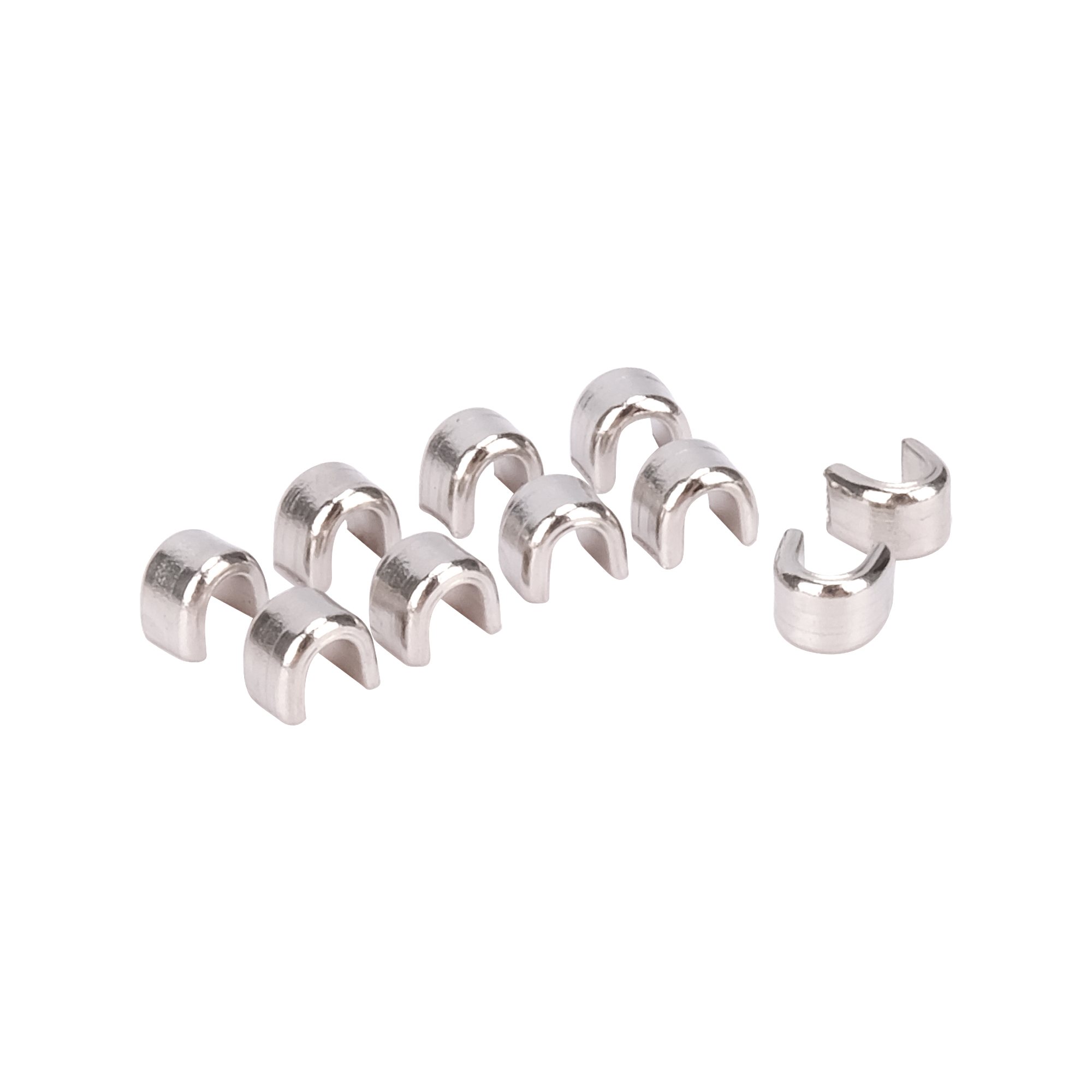 Top stop wire for zipper production