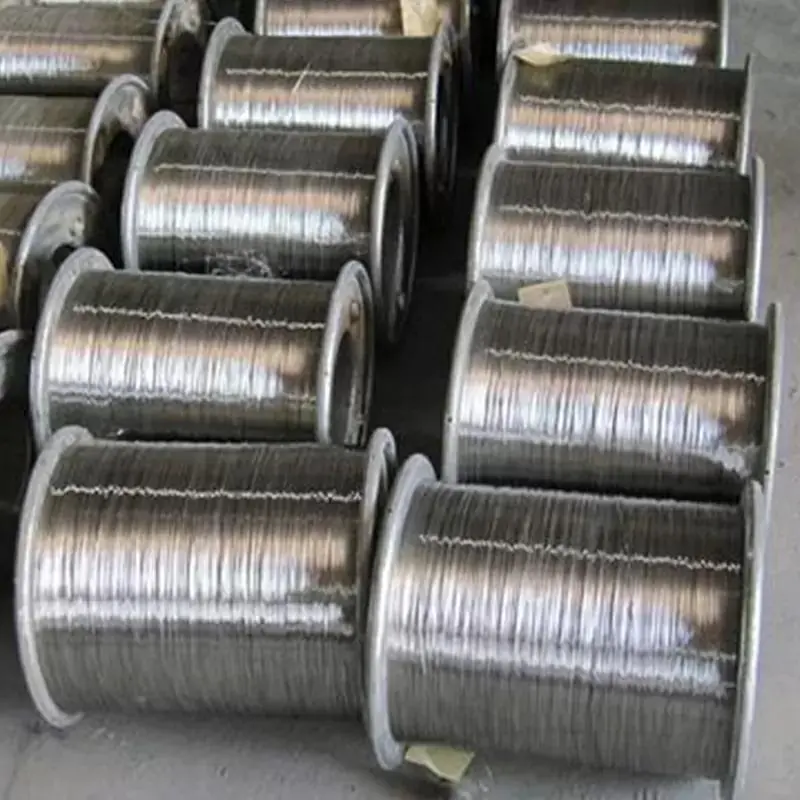 Aluminum spring wire spool for manufacturing