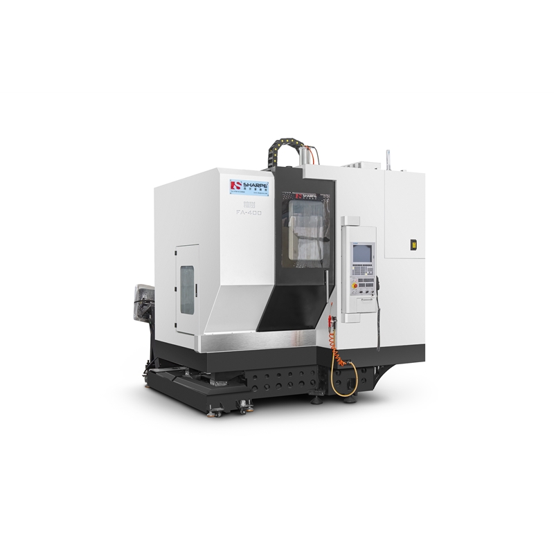 5-axis CNC machining centre used for complex geometry aerospace components