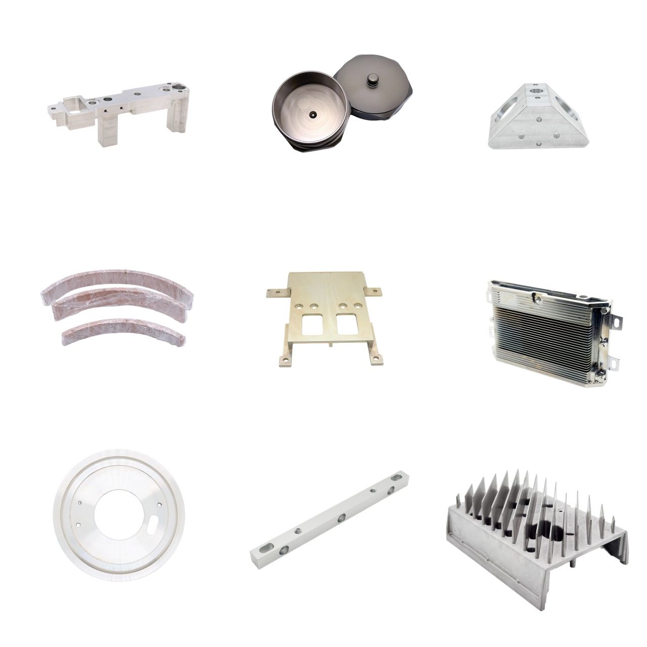 Assembly view Cnc machining part