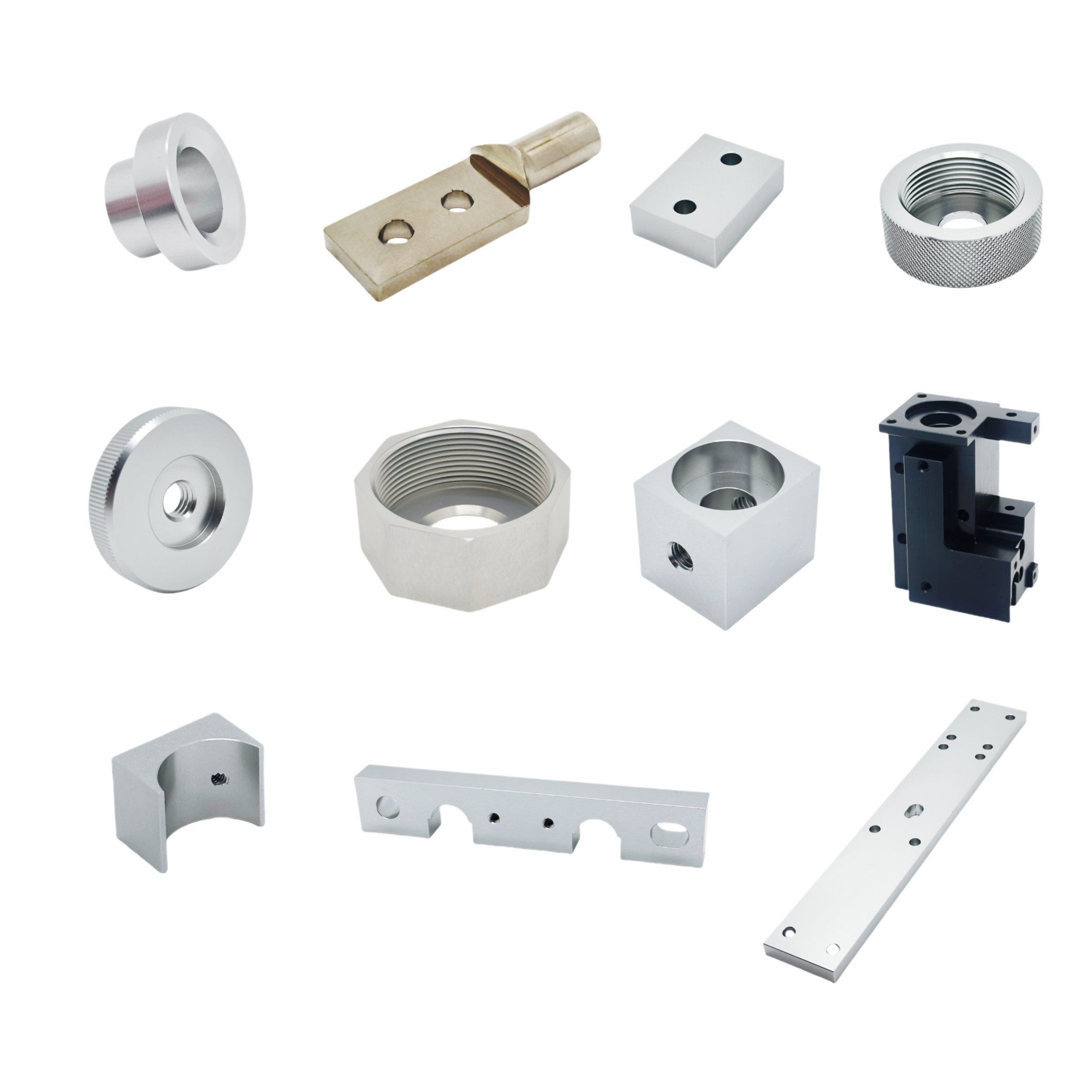 Assembly view Cnc machining part