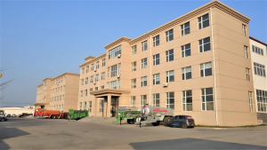 Multi-story comprehensive office building of Yulin Irrigation factory campus.