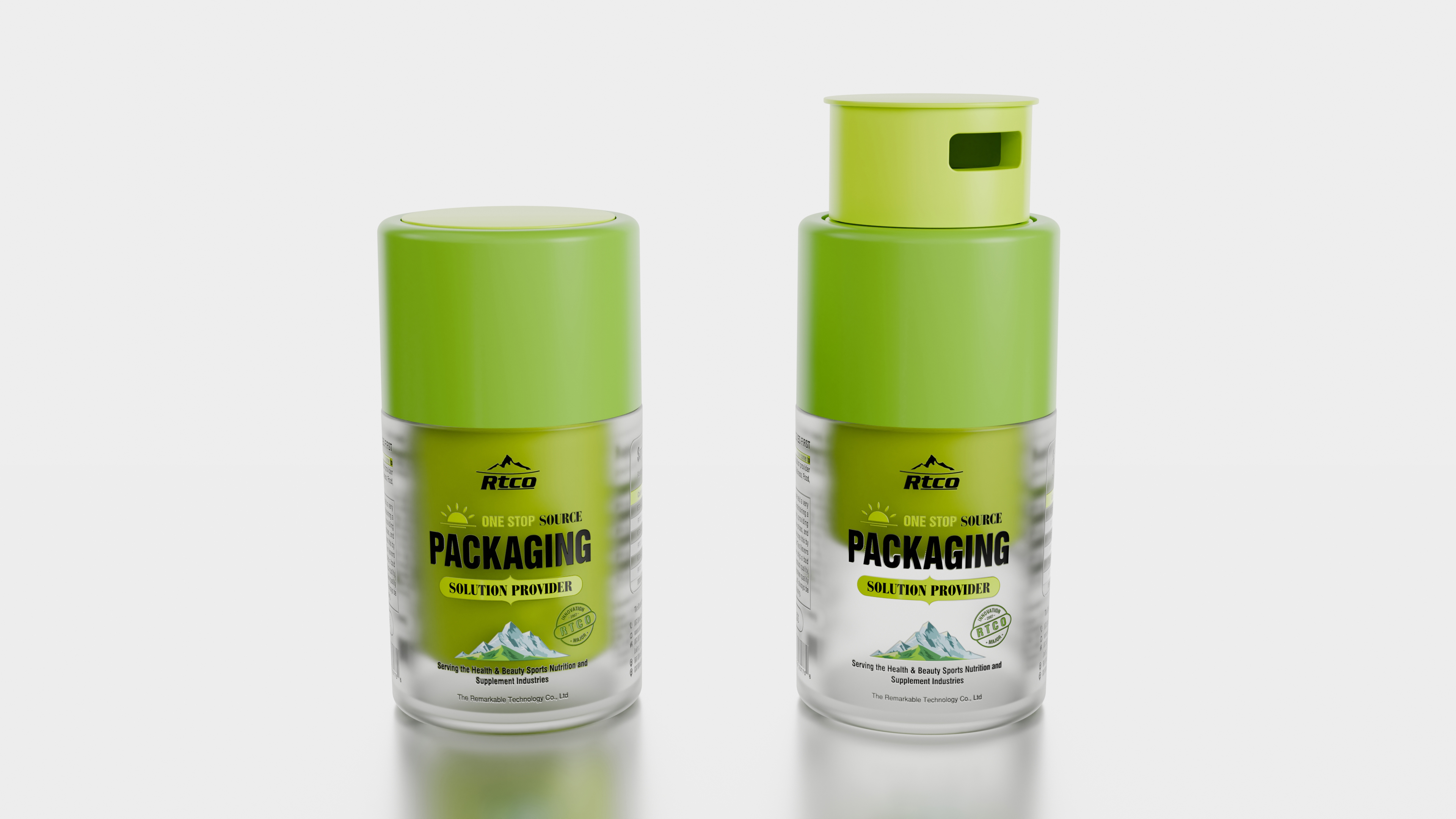 IP25053-Double Layer Elevator Dispensing Bottle
