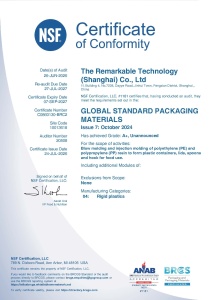 BRCGS Global Standard Packaging Materials Issue 7