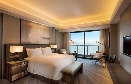 Hospitality project using dimmable LED strip lighting