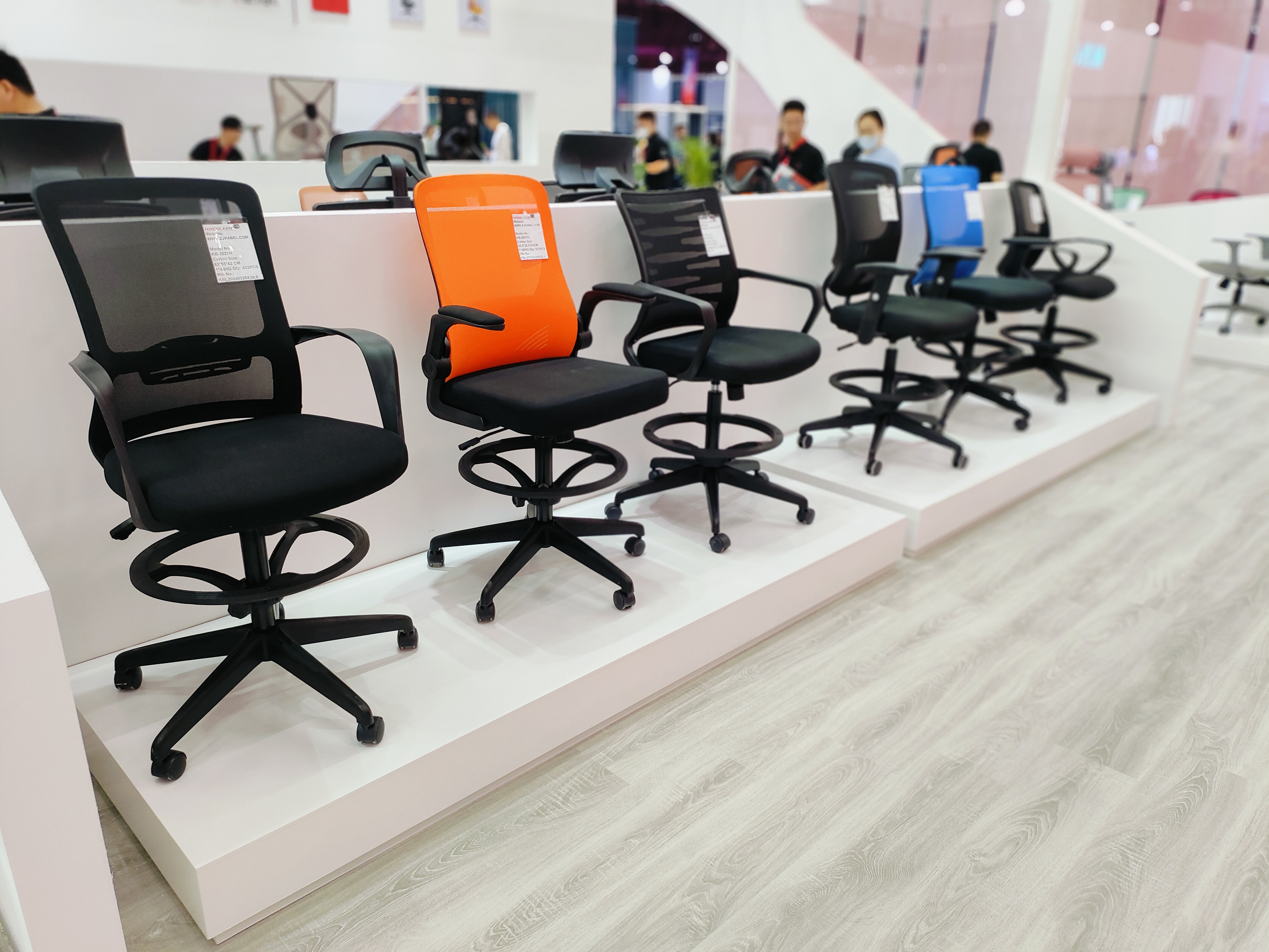 Kabel swivel office chair product detail with adjustable features