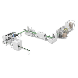 Facial Tissue Box Packaging Line
