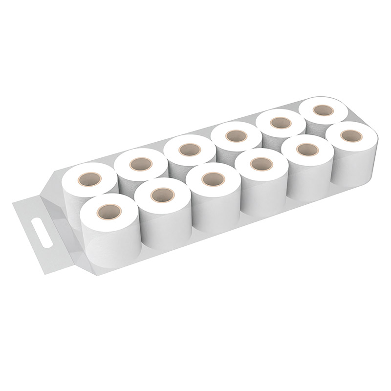 Sample of tissue roll bundle packed by TB-R30