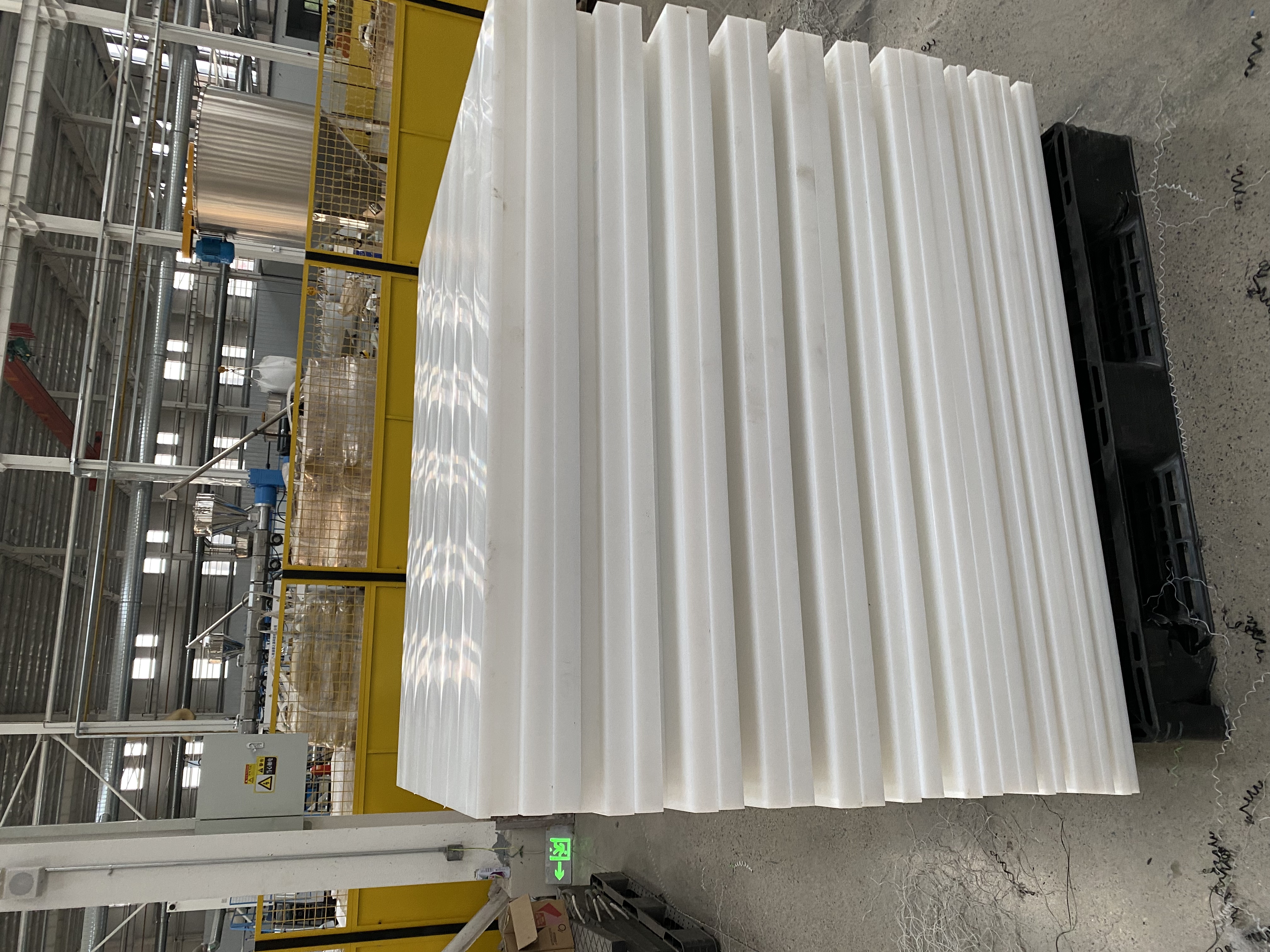 UHMWPE sheet one side machined