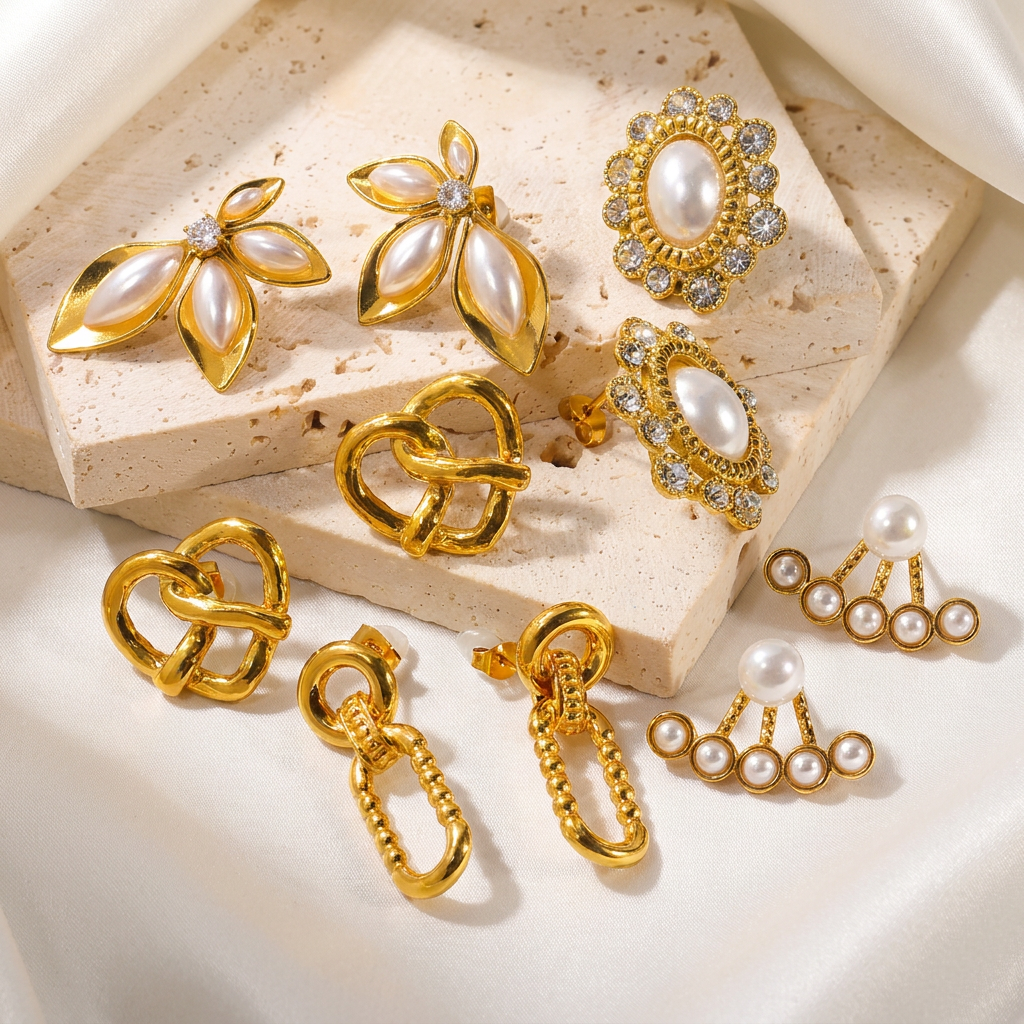 Stainless steel jewelry styling and pairing for daily wear scenarios