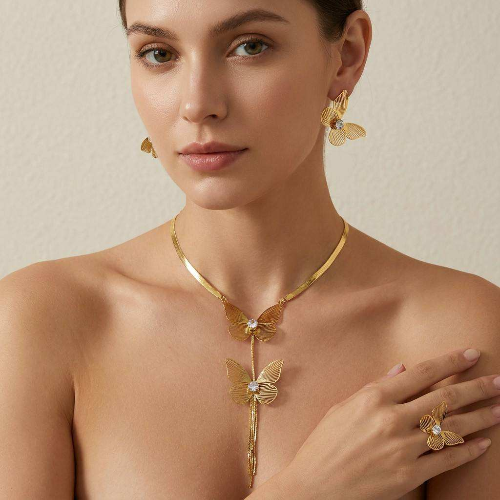 Jewelry Set display image - Custom Stainless Steel Jewelry Wholesale