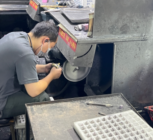 Grinding and polishing
