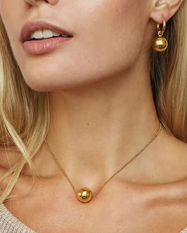Stainless Steel Jewelry Matching Set Matching stainless steel jewelry set used for everyday styling