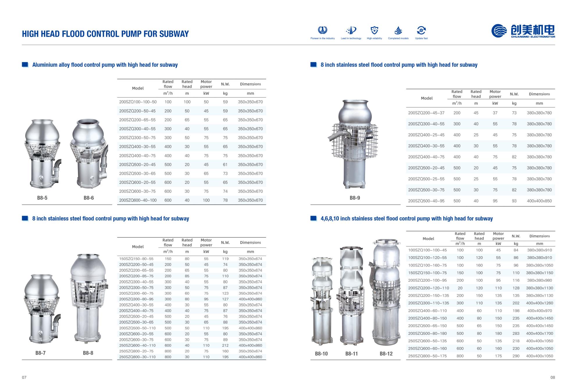 High flow pump