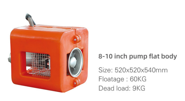 8-10 inch pump flat body