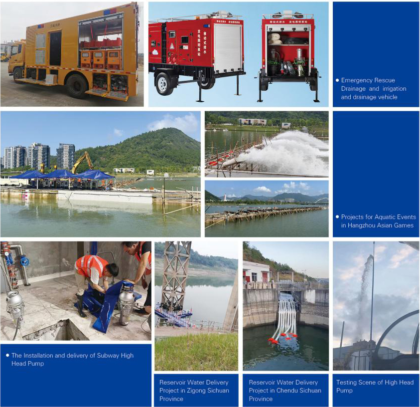 Portable axial flow pump usage cases