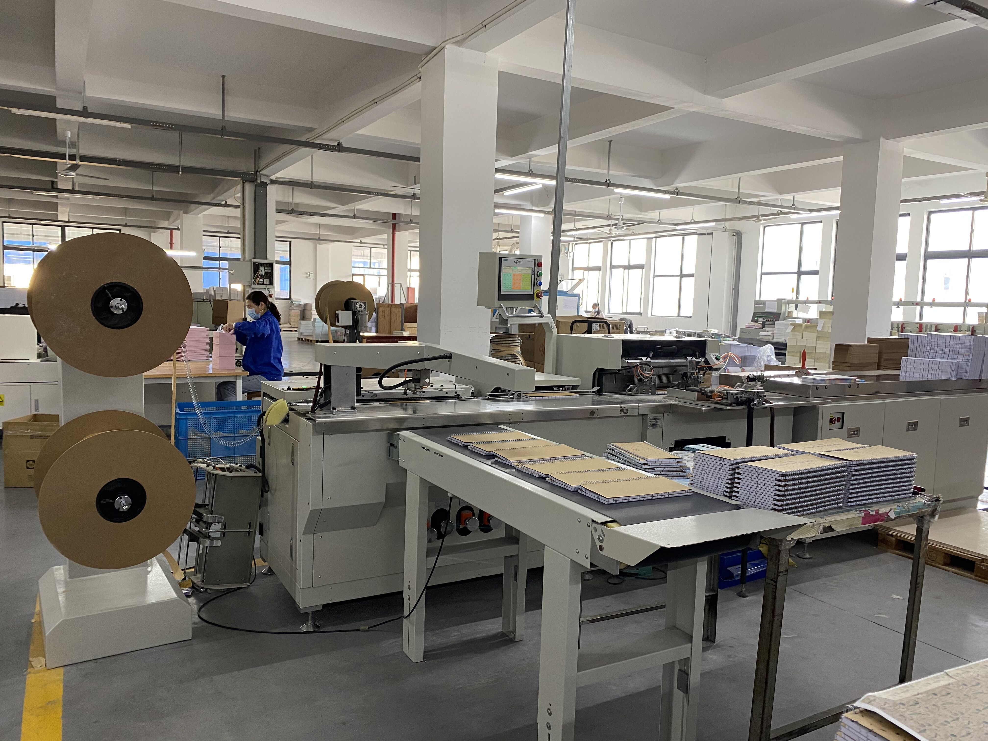 Yawanhong factory workshop where custom card games undergo 100 percent testing and quality inspection
