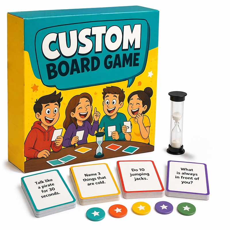 Custom printed board games for adults