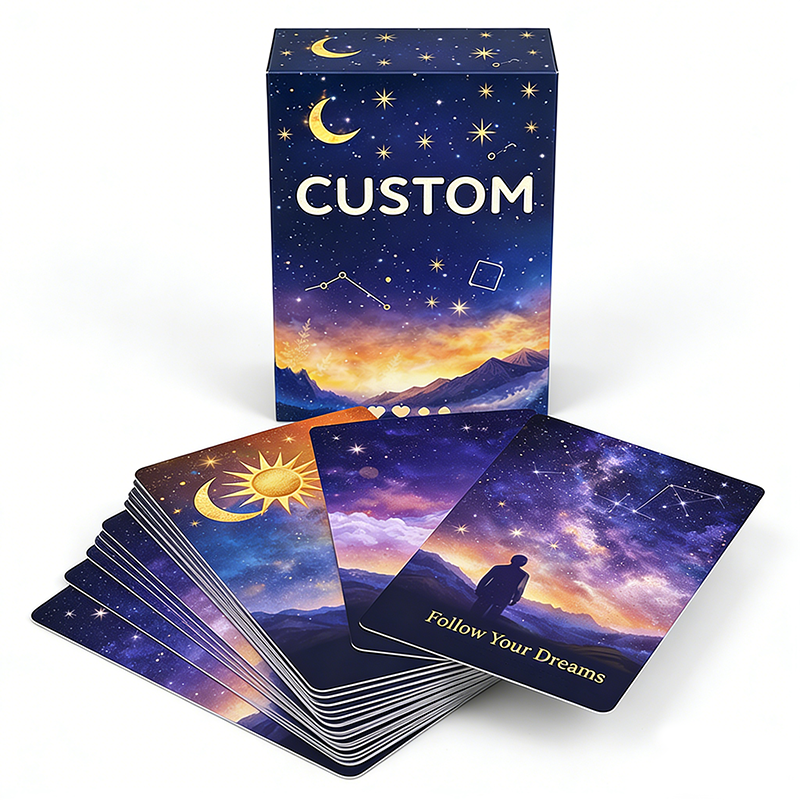Custom board and card game design process