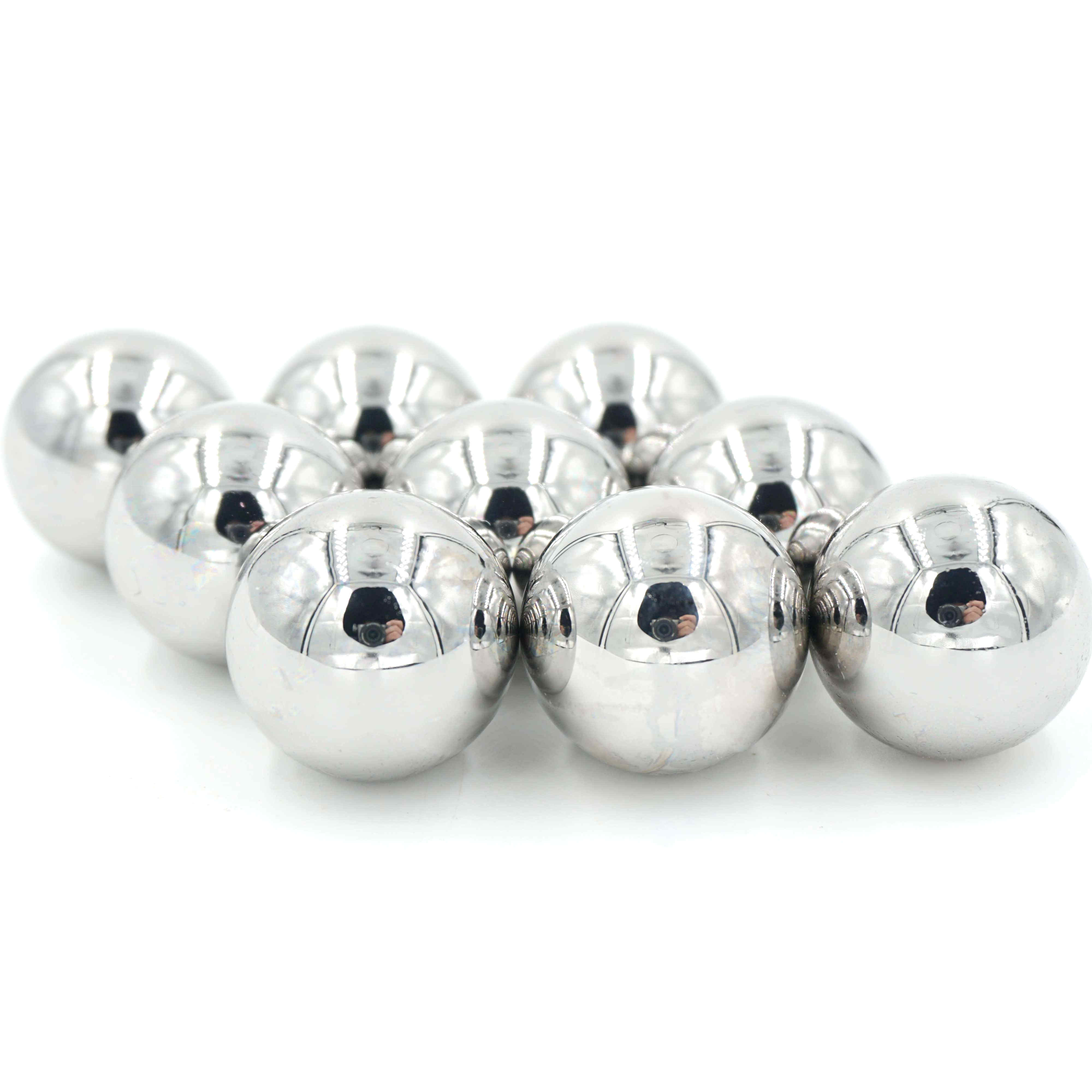 Stainless steel balls in precision grades for industrial assemblies