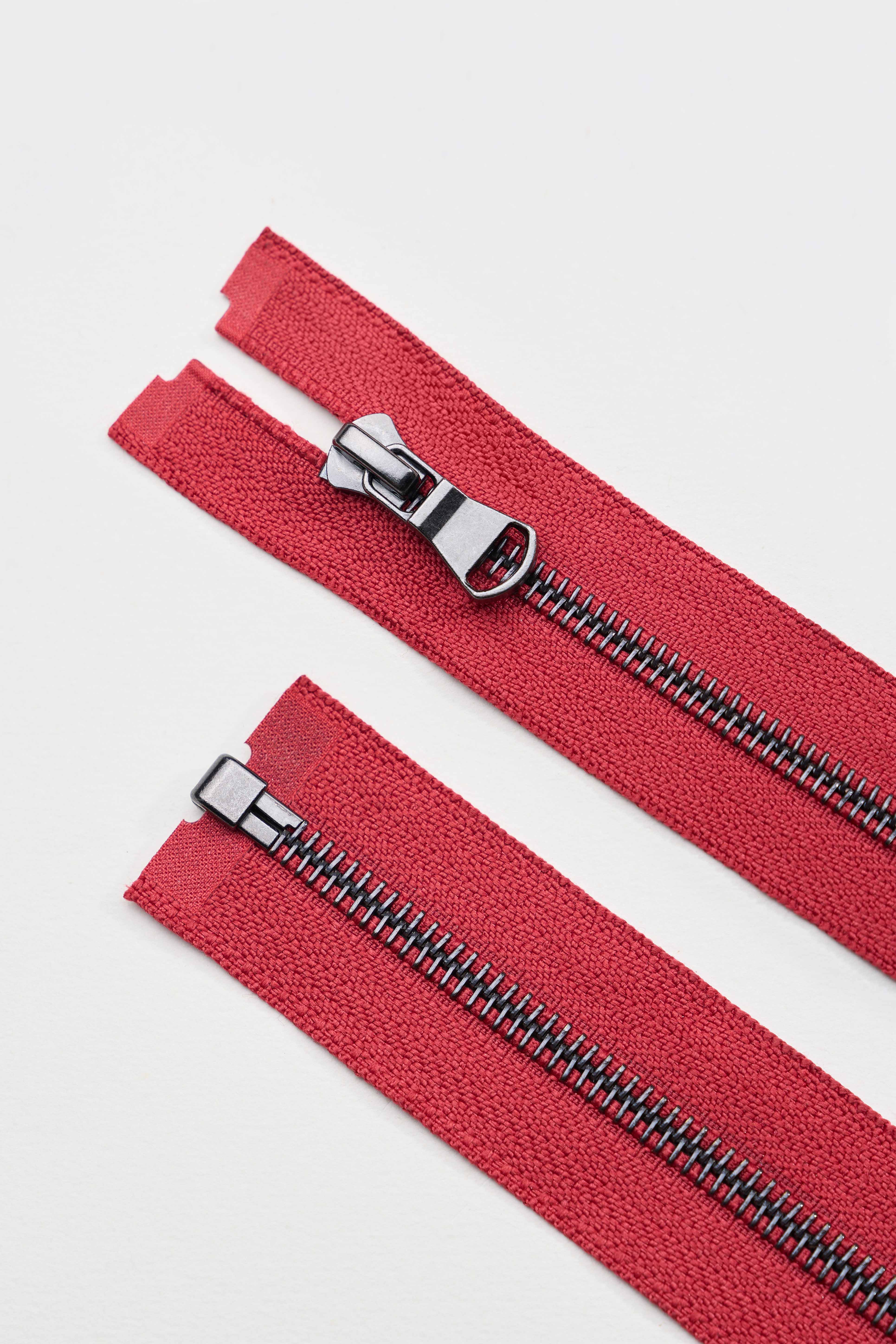 brass zipper normal teeth