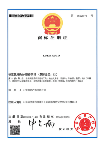 Chinese Domestic Trademark Registration Certificate