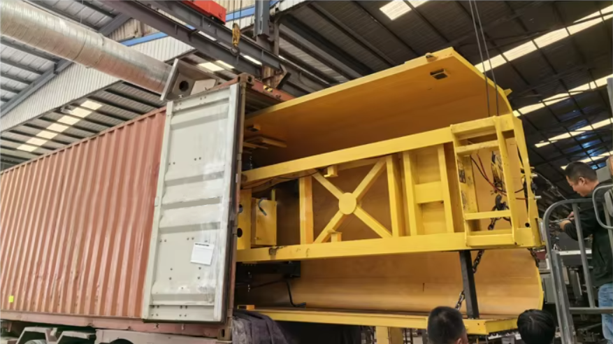 Dump semi trailer