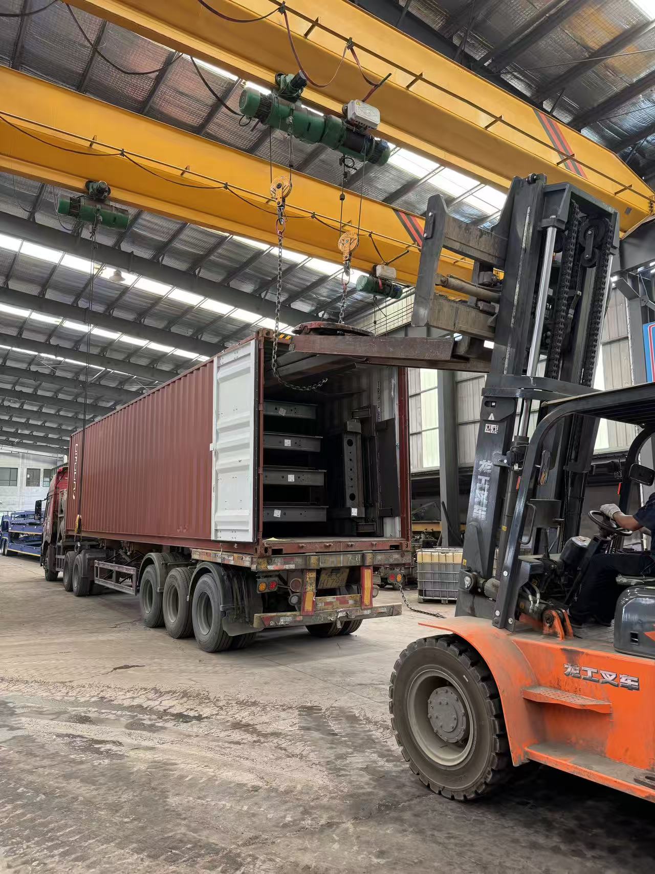 flatbed semi trailer