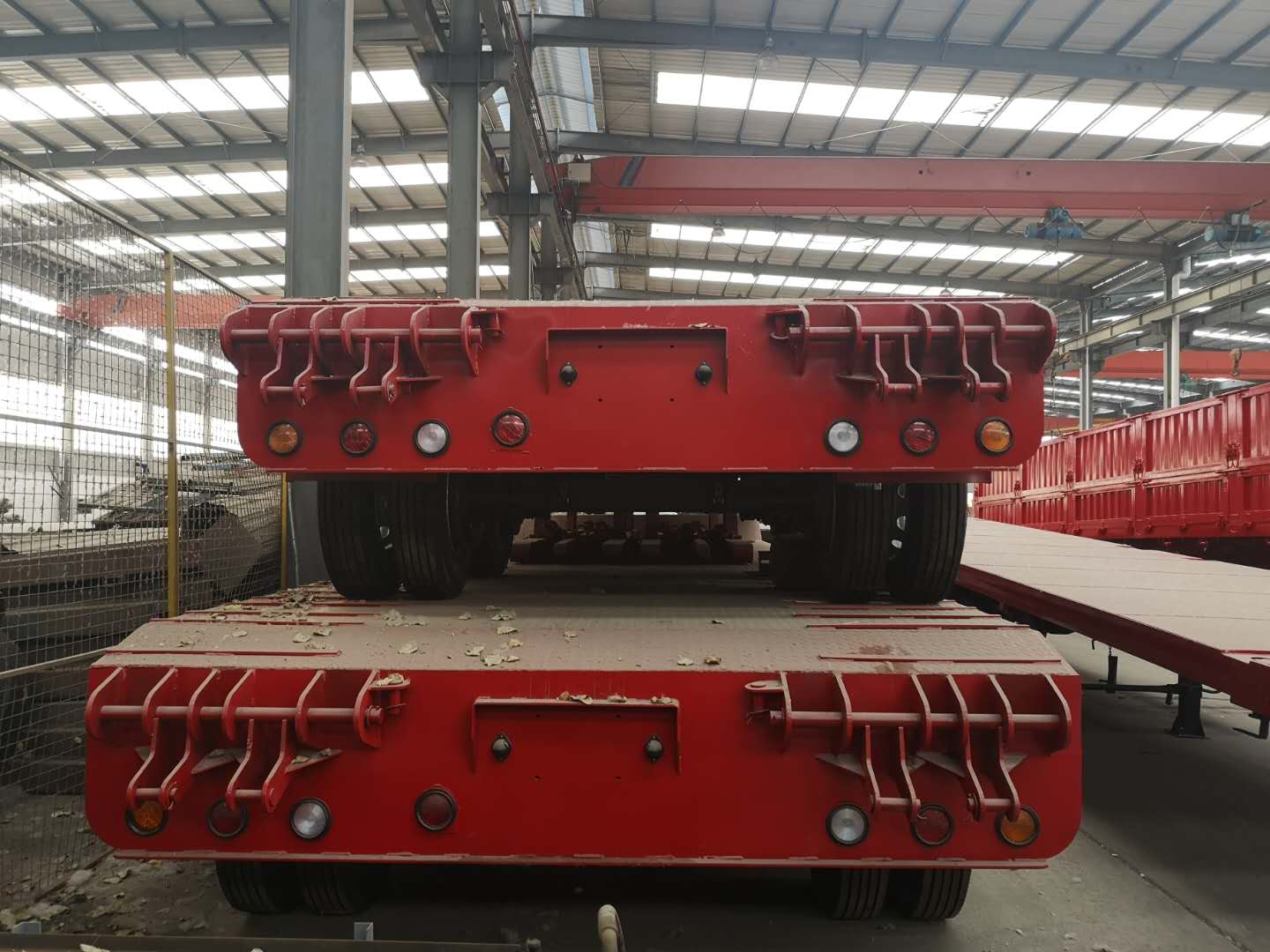 flatbed semi trailer
