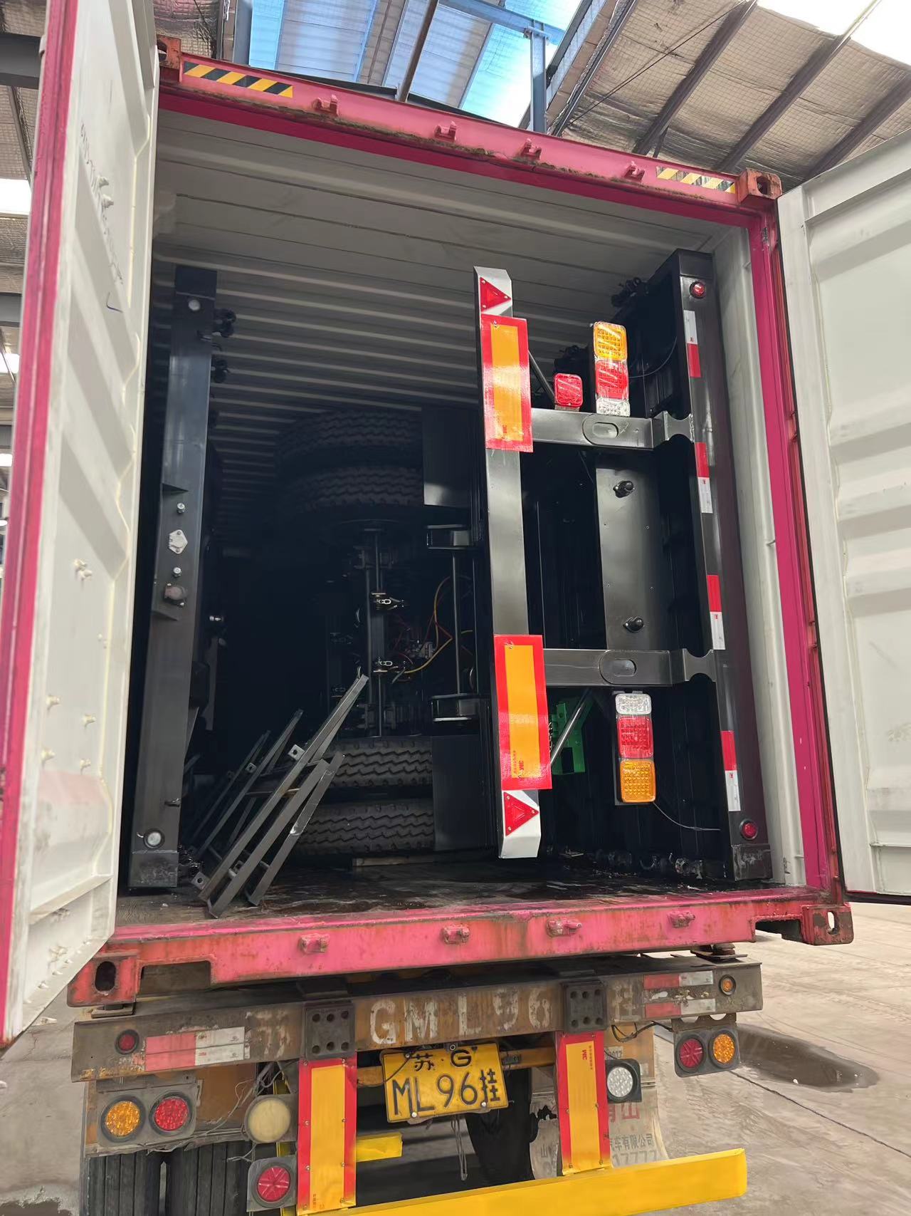 flatbed semi trailer