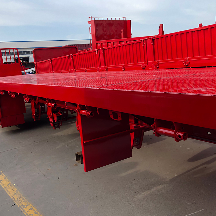 Dump semi trailer