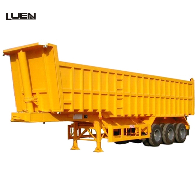 Dump semi trailer