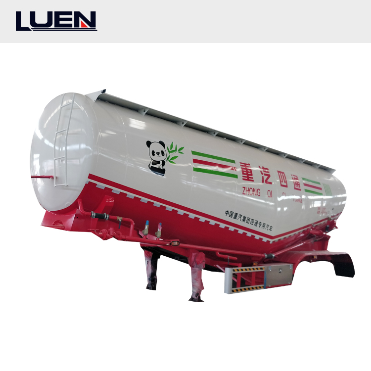 Powder tank semi trailer