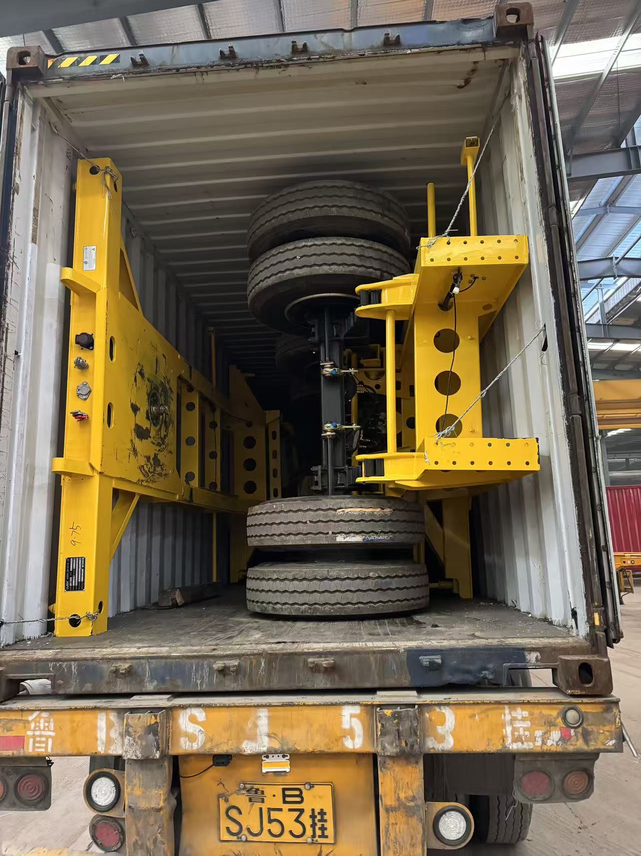 container semi trailer