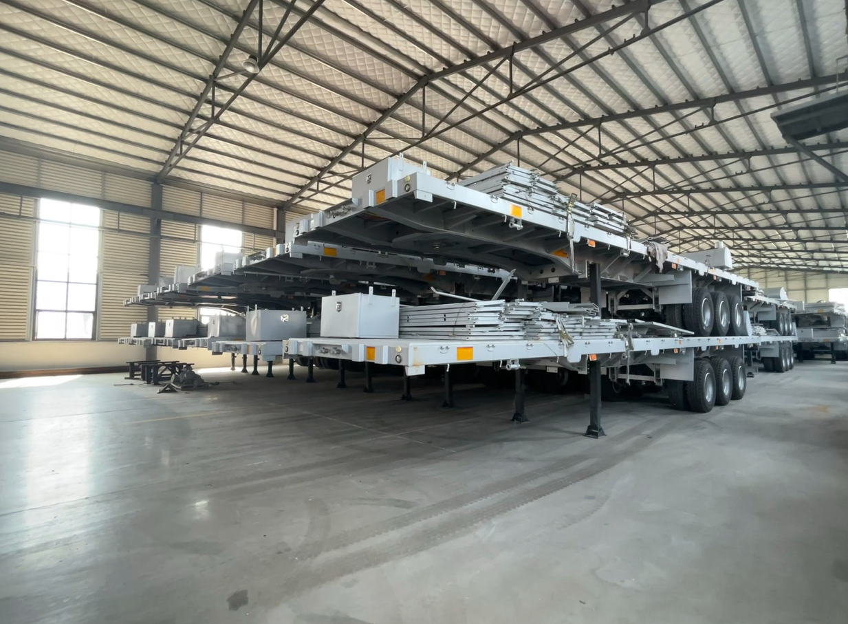 flatbed semi trailer