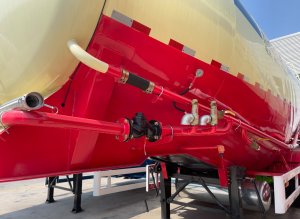 Powder tank semi trailer / Bulk cement tanker trailer / Pneumatic dry bulk trailer / Dry bulk tanker / Cement bulker trailer