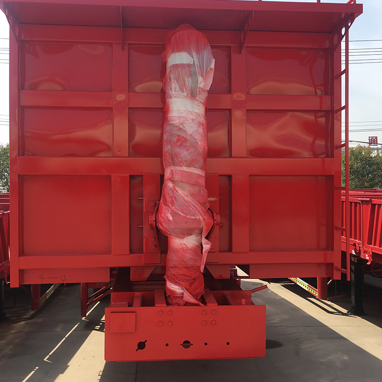Dump semi trailer