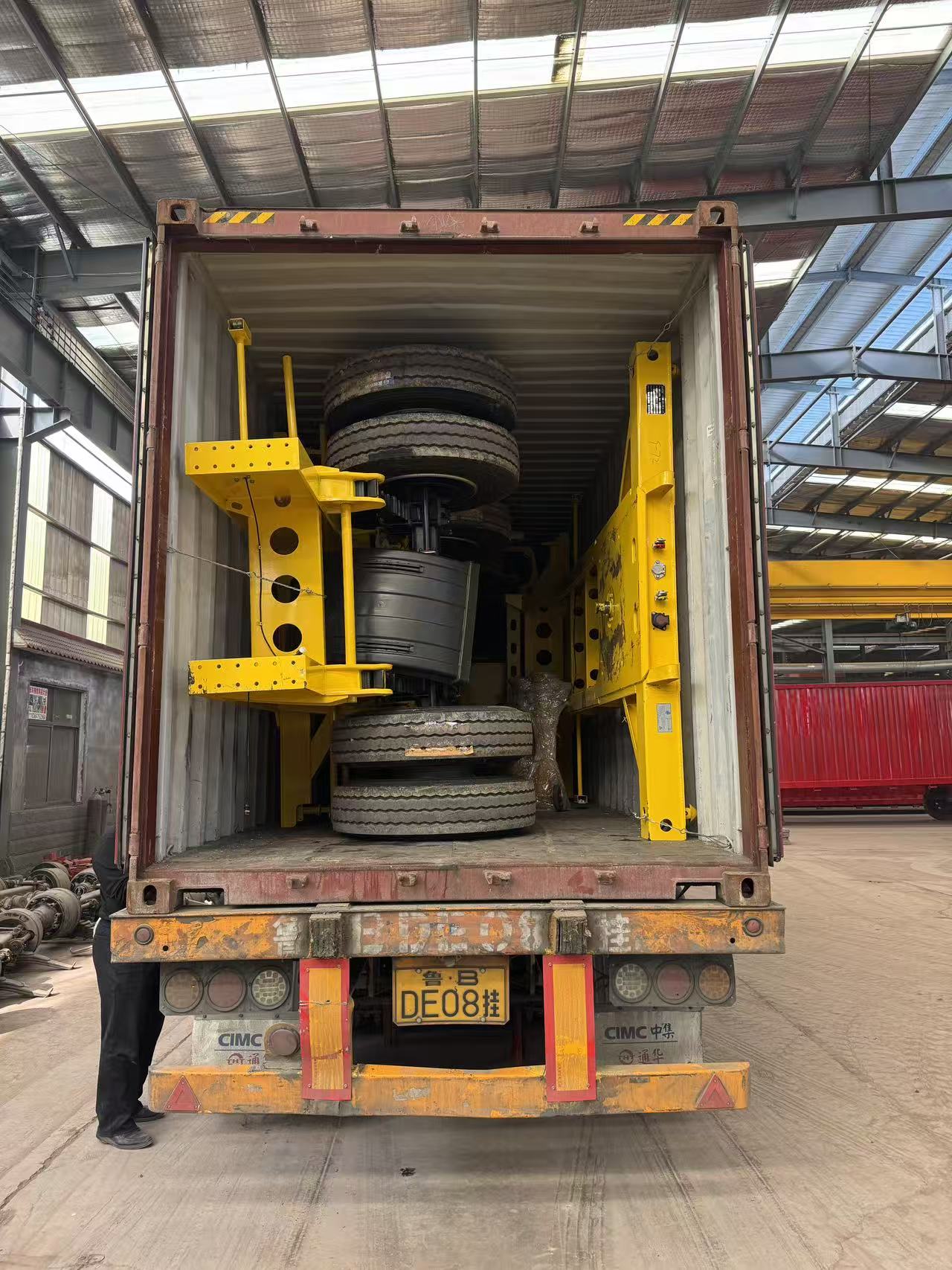 container semi trailer