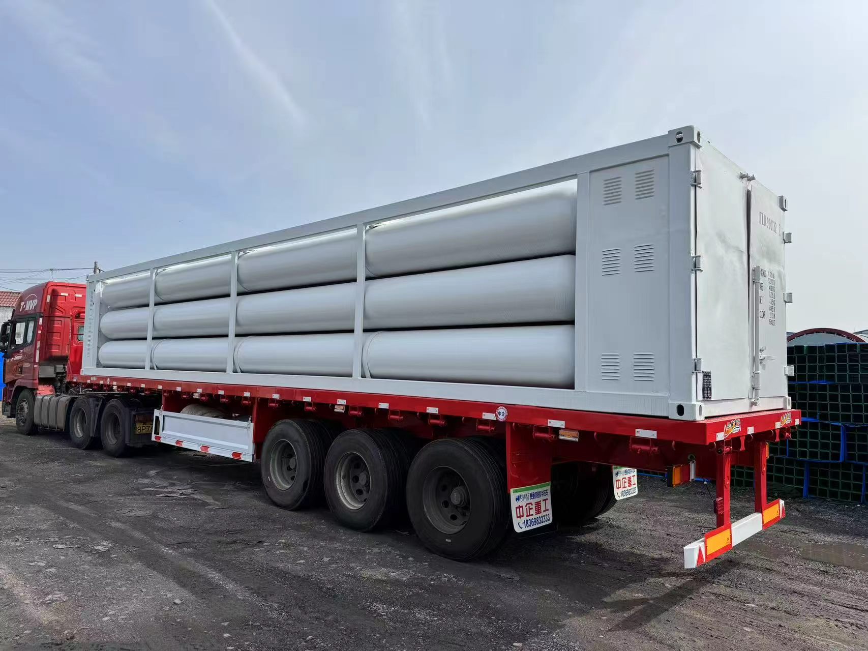 CNG tube trailer