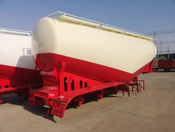 Powder tank semi trailer